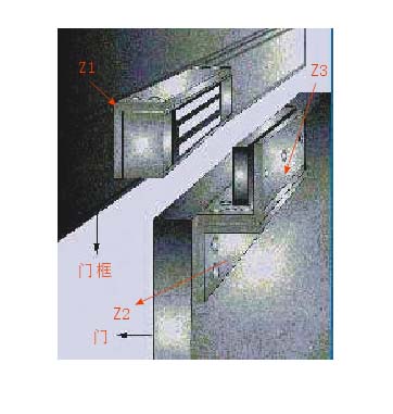 磁力锁的标准安装